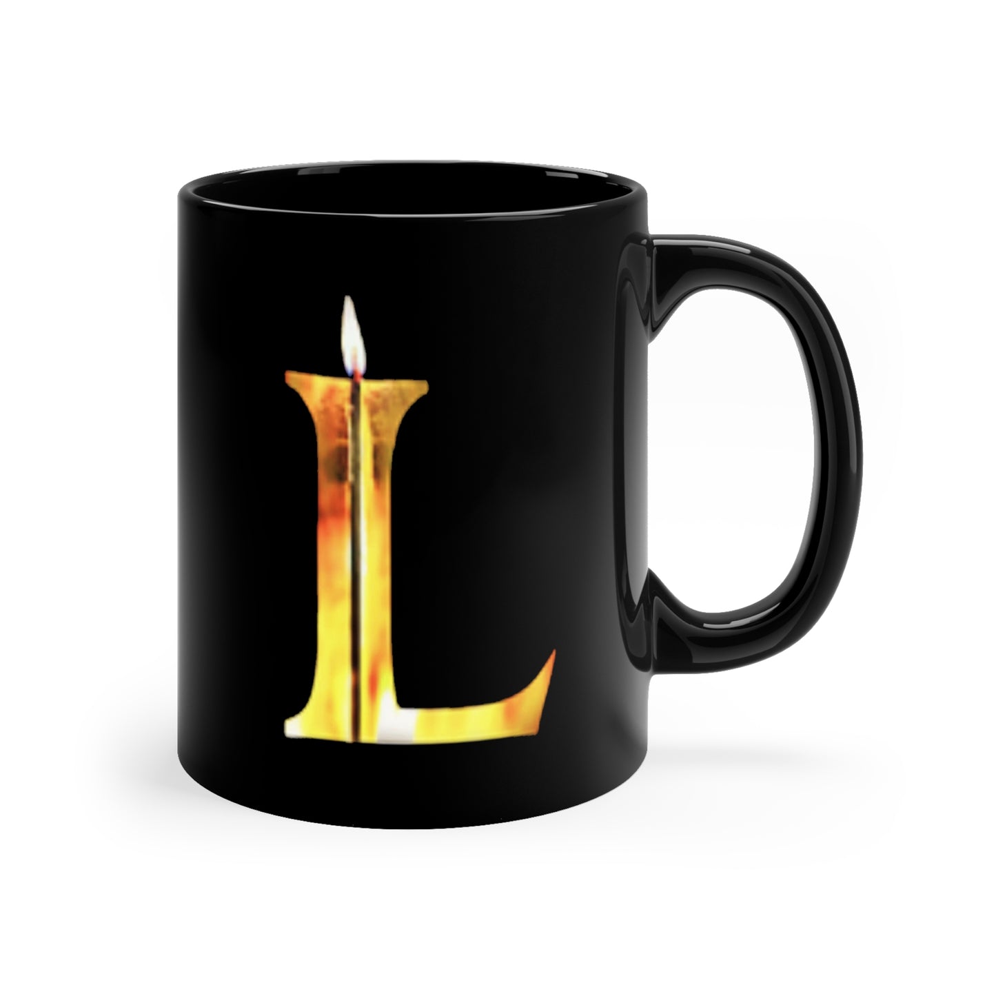 11oz Black Mug