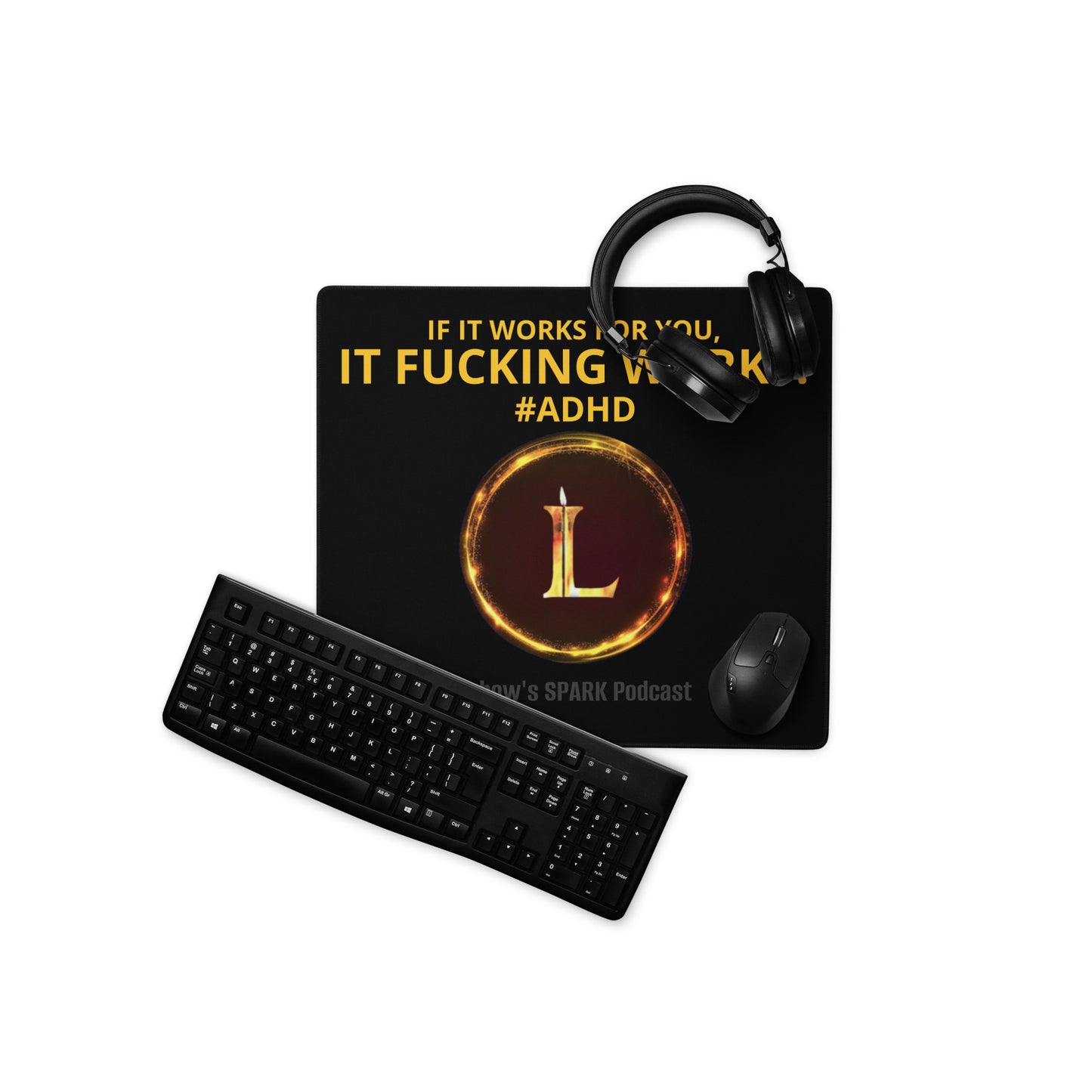 Gaming mouse pad