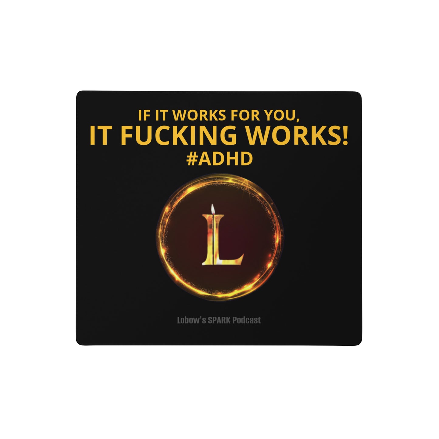 Gaming mouse pad